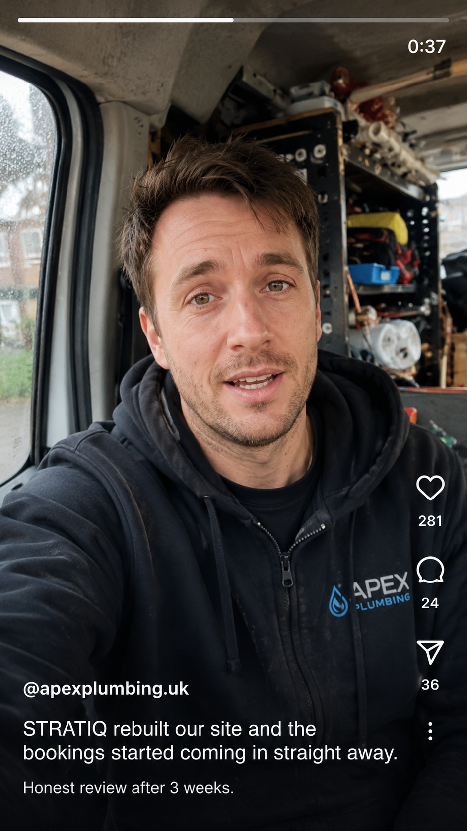 @apexplumbing.uk Reel review